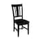 International Concepts 30 in. x 48 in. Solid Wood Dining Table with 4 Chairs K01-3048-C46-10-4 - alternate 2